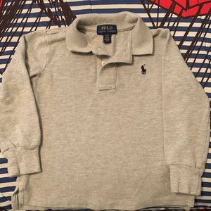 Long sleeve 2T Polo shirt